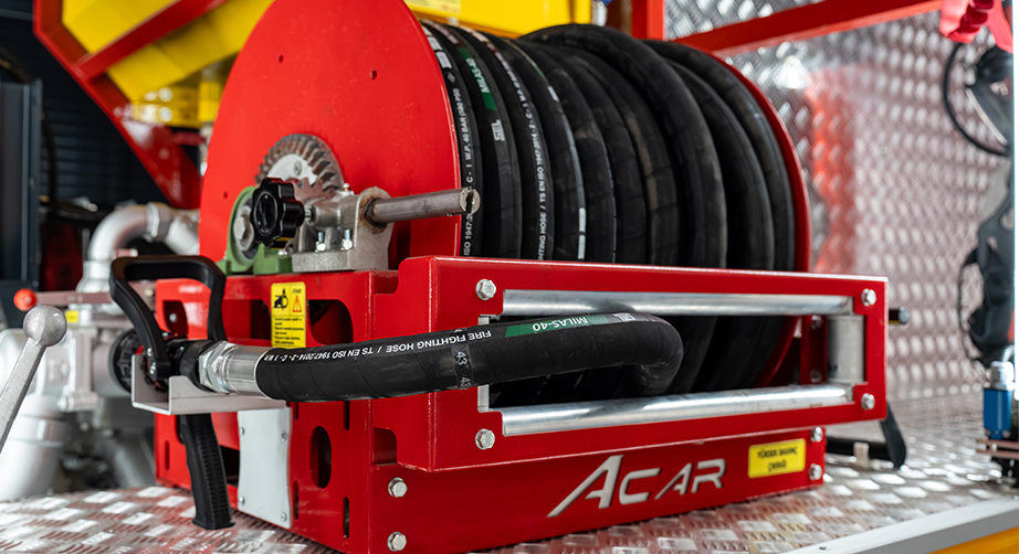 RAPID INTERVENTION ELECTRIC HOSE REEL